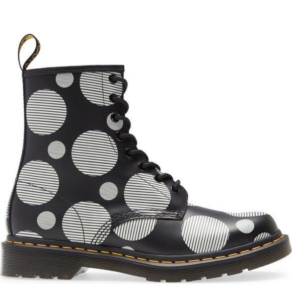 DR Martens 1460 Polka Dot Boots - Picture 5 of 6